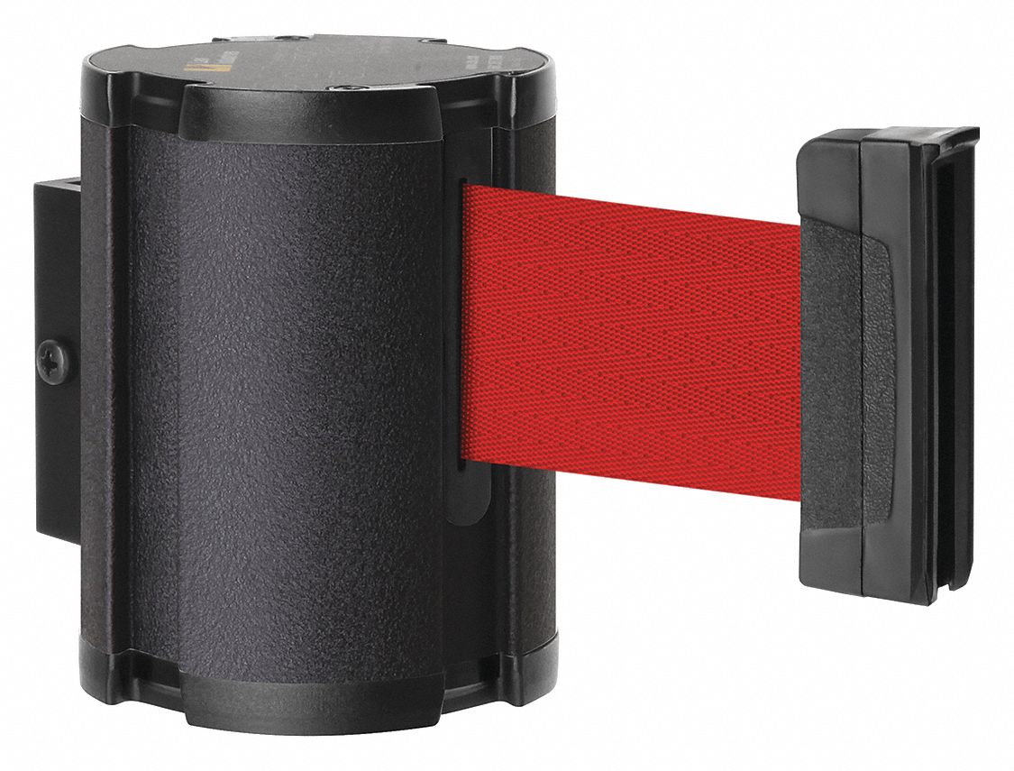 Retractable Belt Barrier, Textured