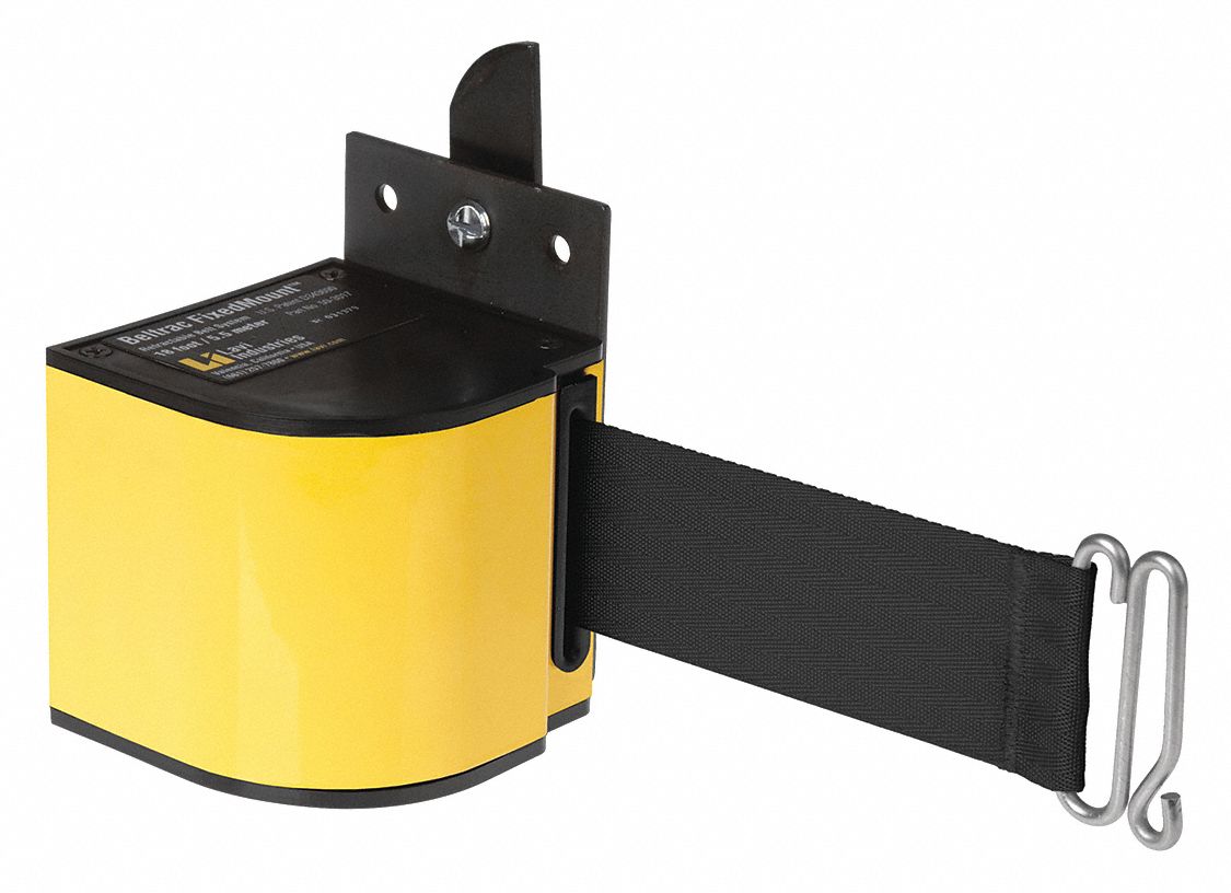 Retractable Belt Barrier, Powder Coated