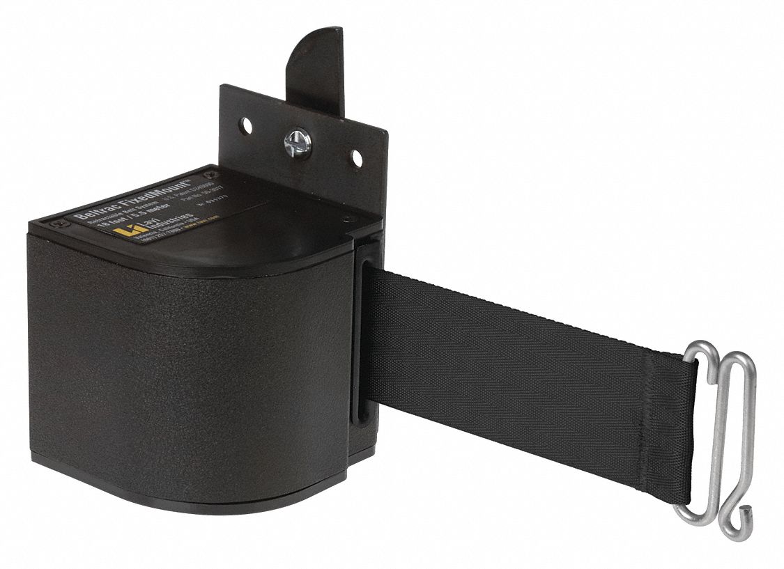 Retractable Belt Barrier, Textured