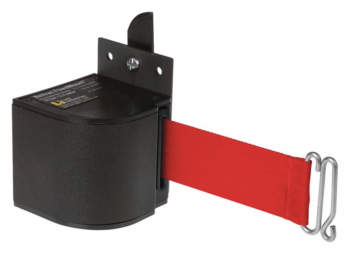 Retractable Belt Barrier, Textured