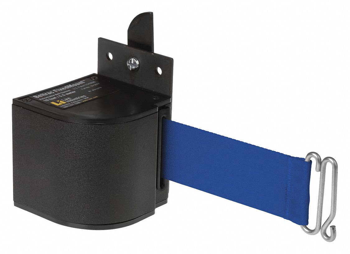 Retractable Belt Barrier, Textured