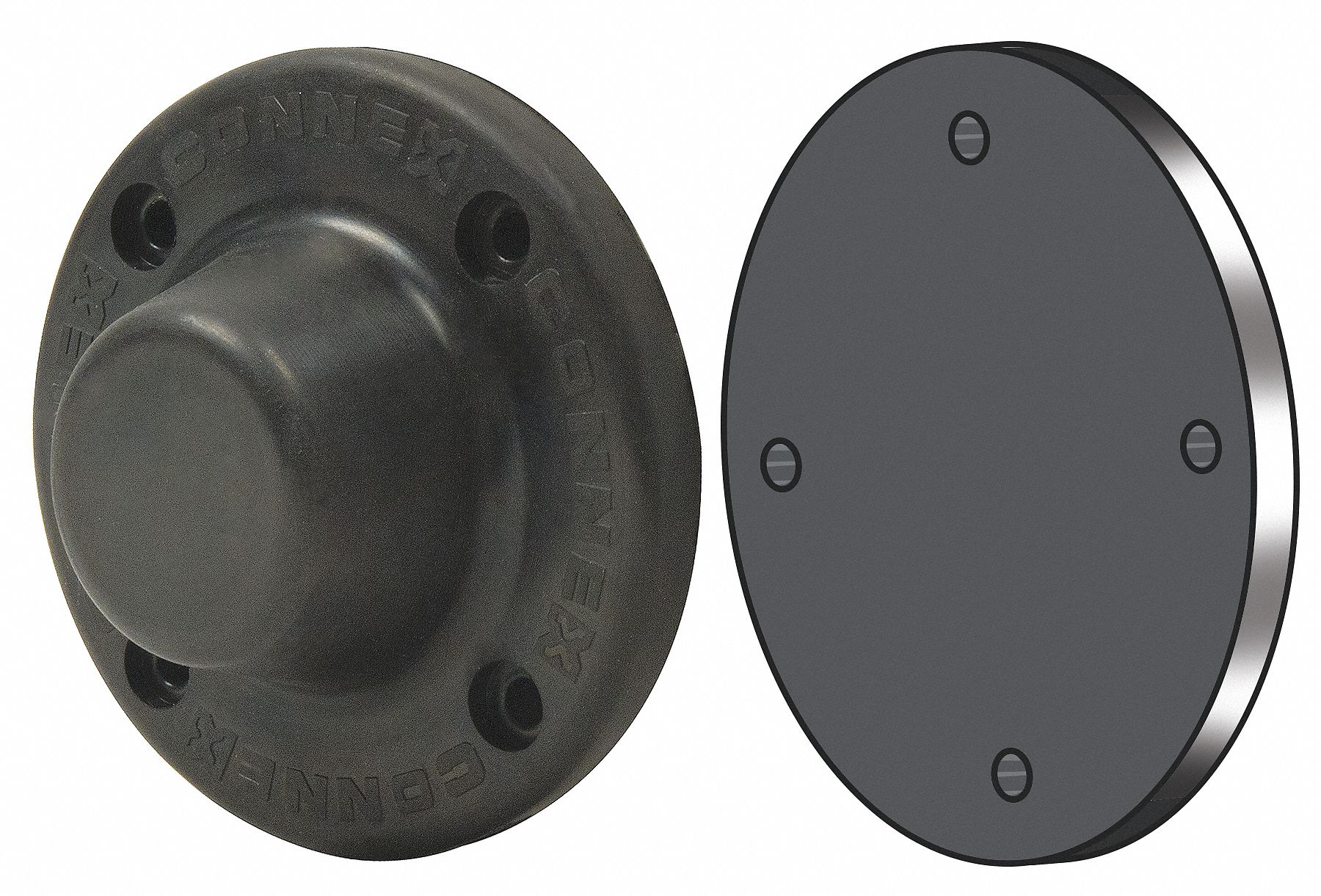 Wall Mounted, Stainless Steel, Door Holder 52YZ72D3X1BLP Grainger