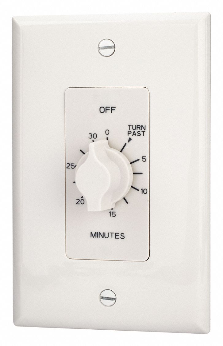 TORK, 0 to 30 min, White, Spring-Wound Timer - 52ZC32|A530MW - Grainger