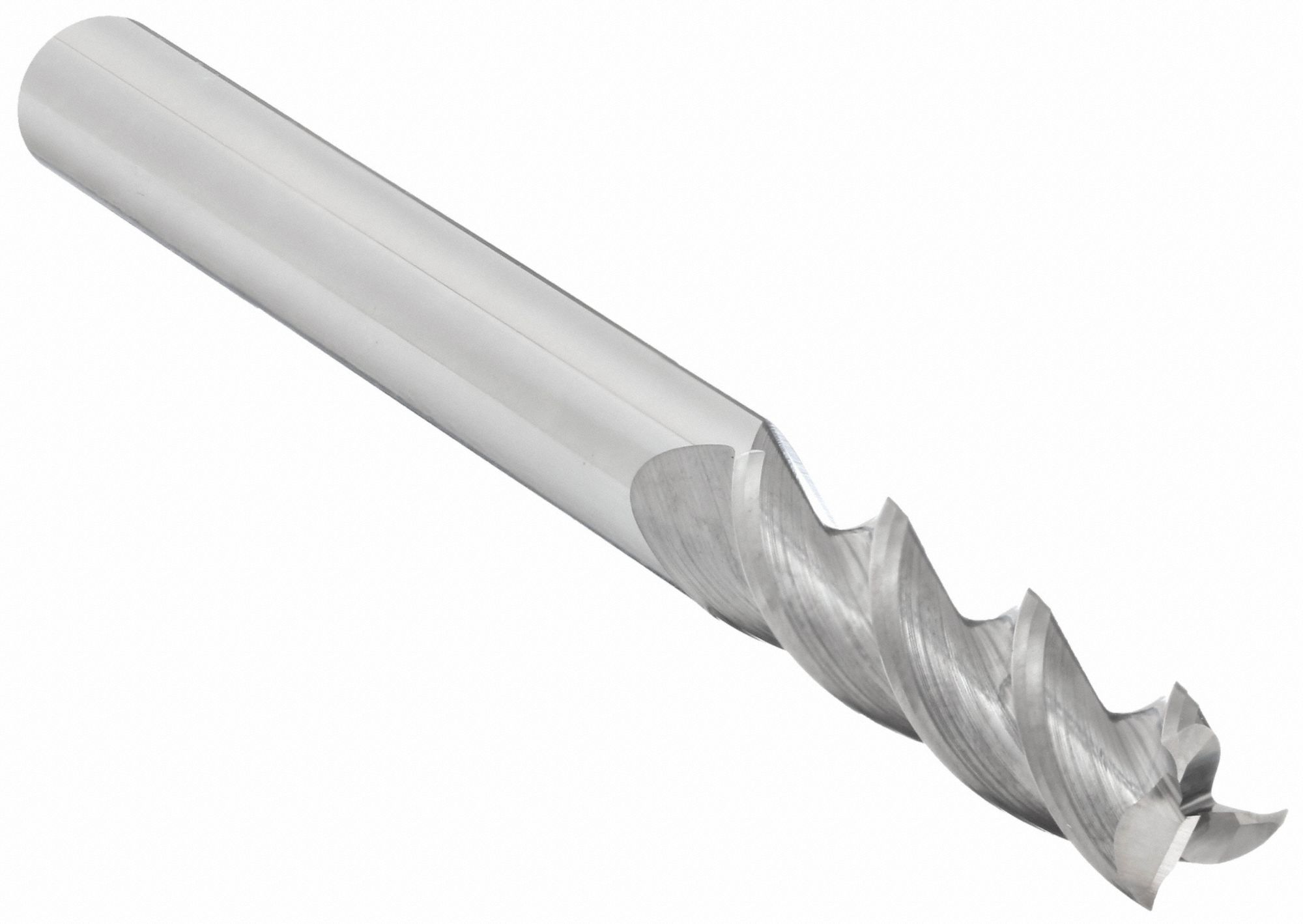 Sq. End Mill, Single End, Carb, 1/4"