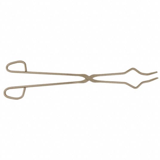 TONGS, CRUCIBLE - FORCEPS/TWEEZERS/TONGS - D-F SUPPLIES/CONSUMABLES - LAB  SUPPLIES/CONSUMABLES - CATEGORIES - PREISER SCIENTIFIC, INC.