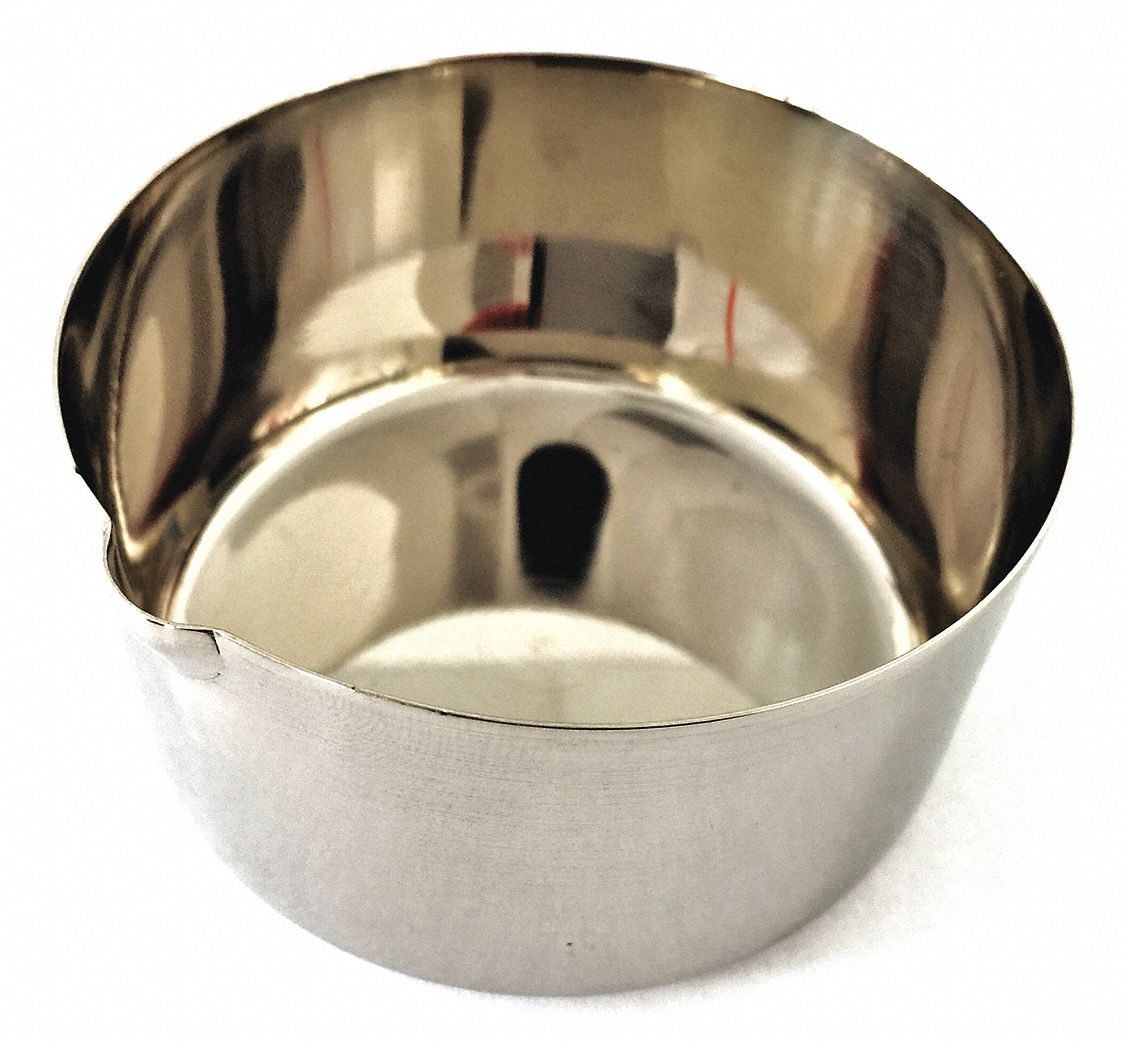 SCIENTIFIC LABWARES Weighing Dish With Lip, 100mL, Nickel - 52ZK44|790 ...