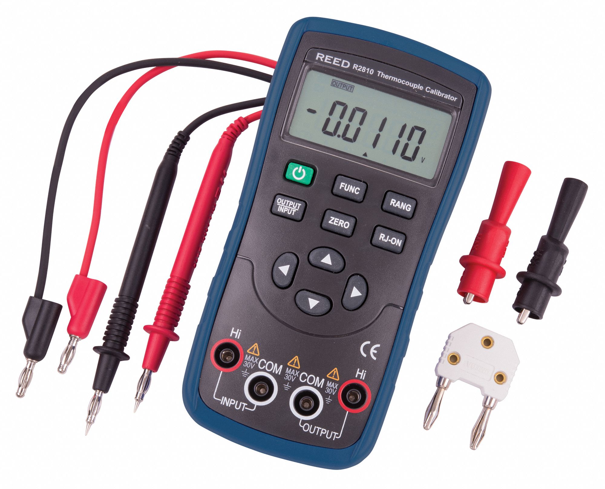 REED INSTRUMENTS Thermocouple Calibrator, Sensor Type Thermocouple