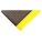 ANTIFATIGUE MAT, DIAMOND PLATE, 3 X 5 FT, ½ IN THICK, BLACK/YELLOW BORDER, PVC FOAM