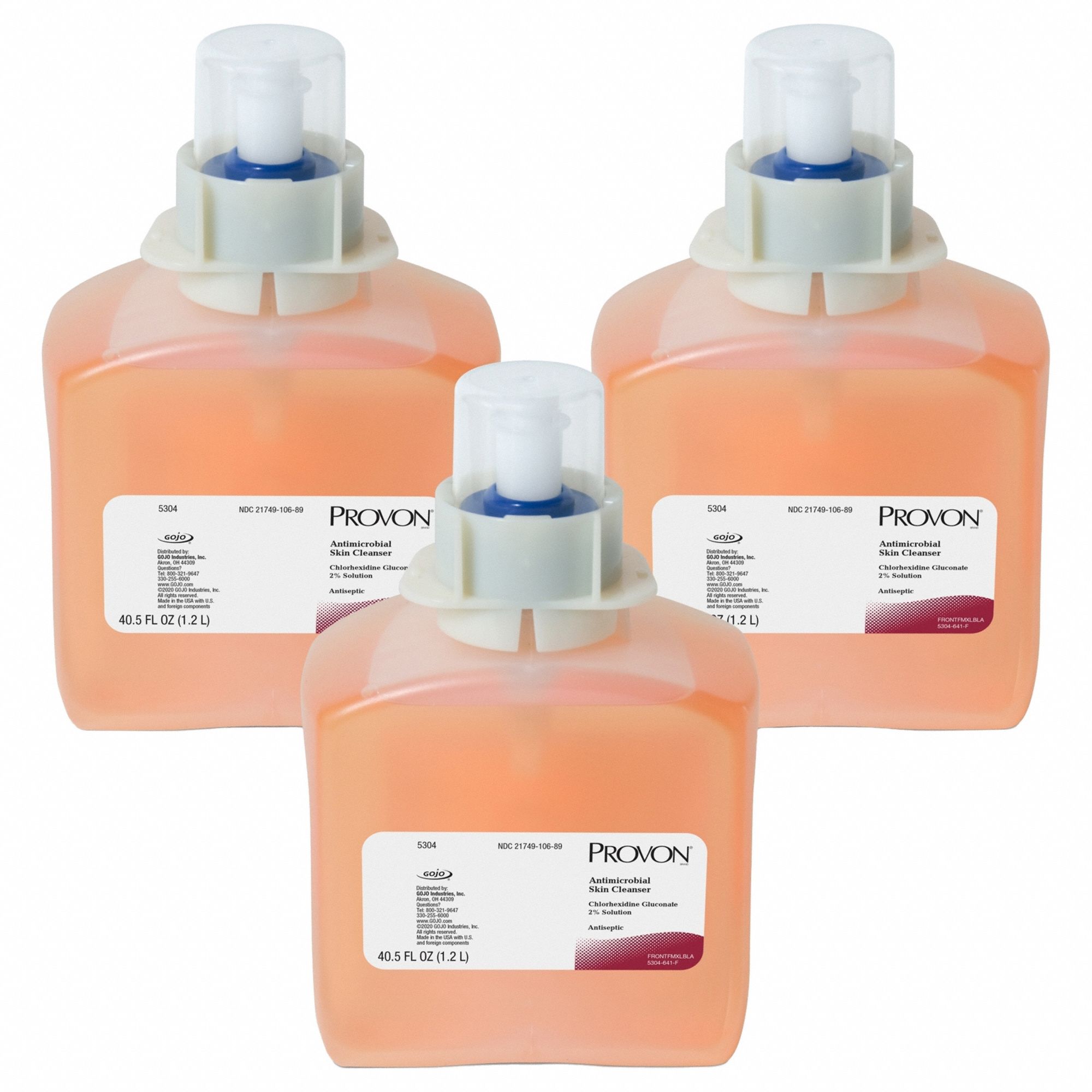 Liquid Hand Soap 1200mL Unscented PK3