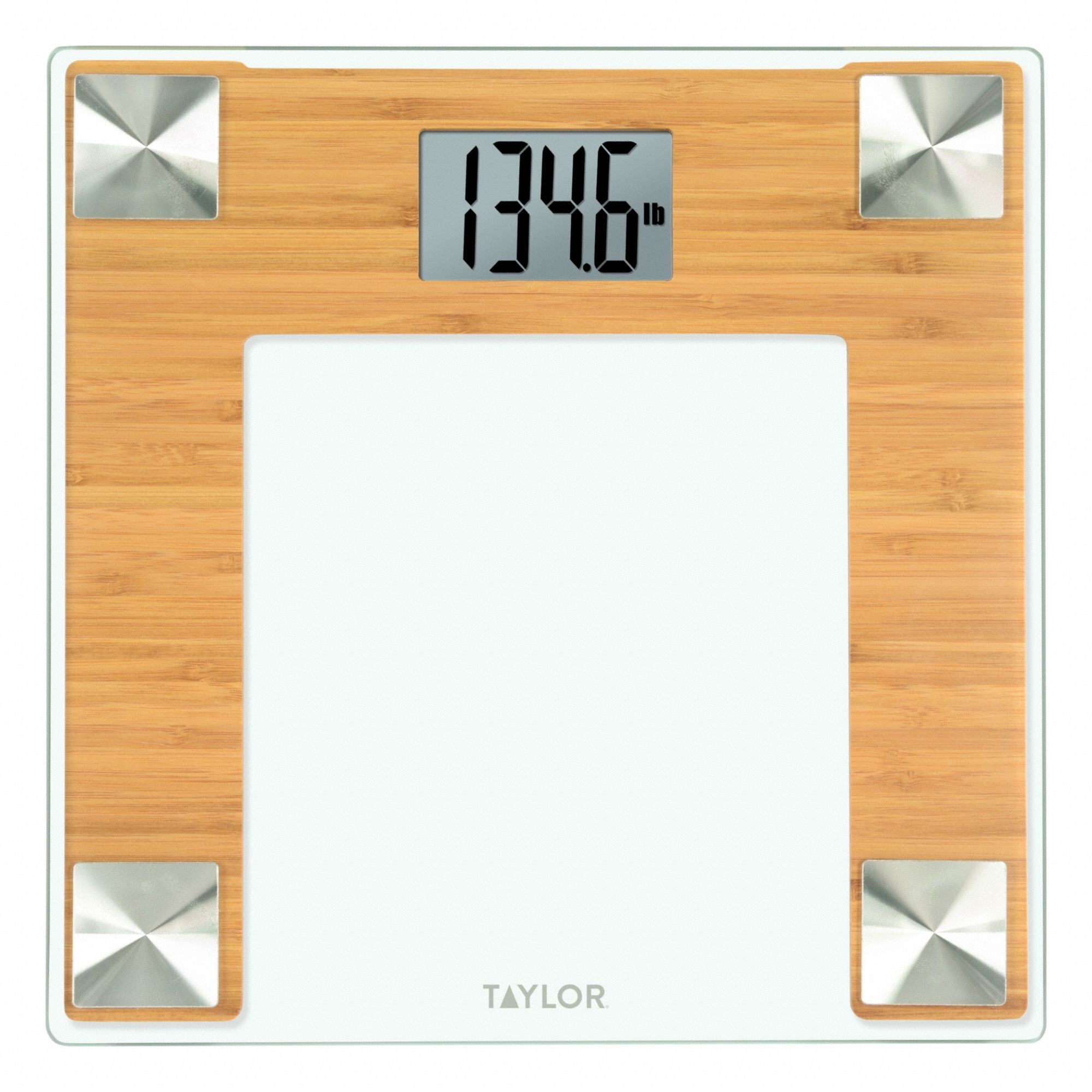Bath Scale: Digital, 180 kg/400 lb, kg/lb, 12 1/5 in Weighing Surface Wd