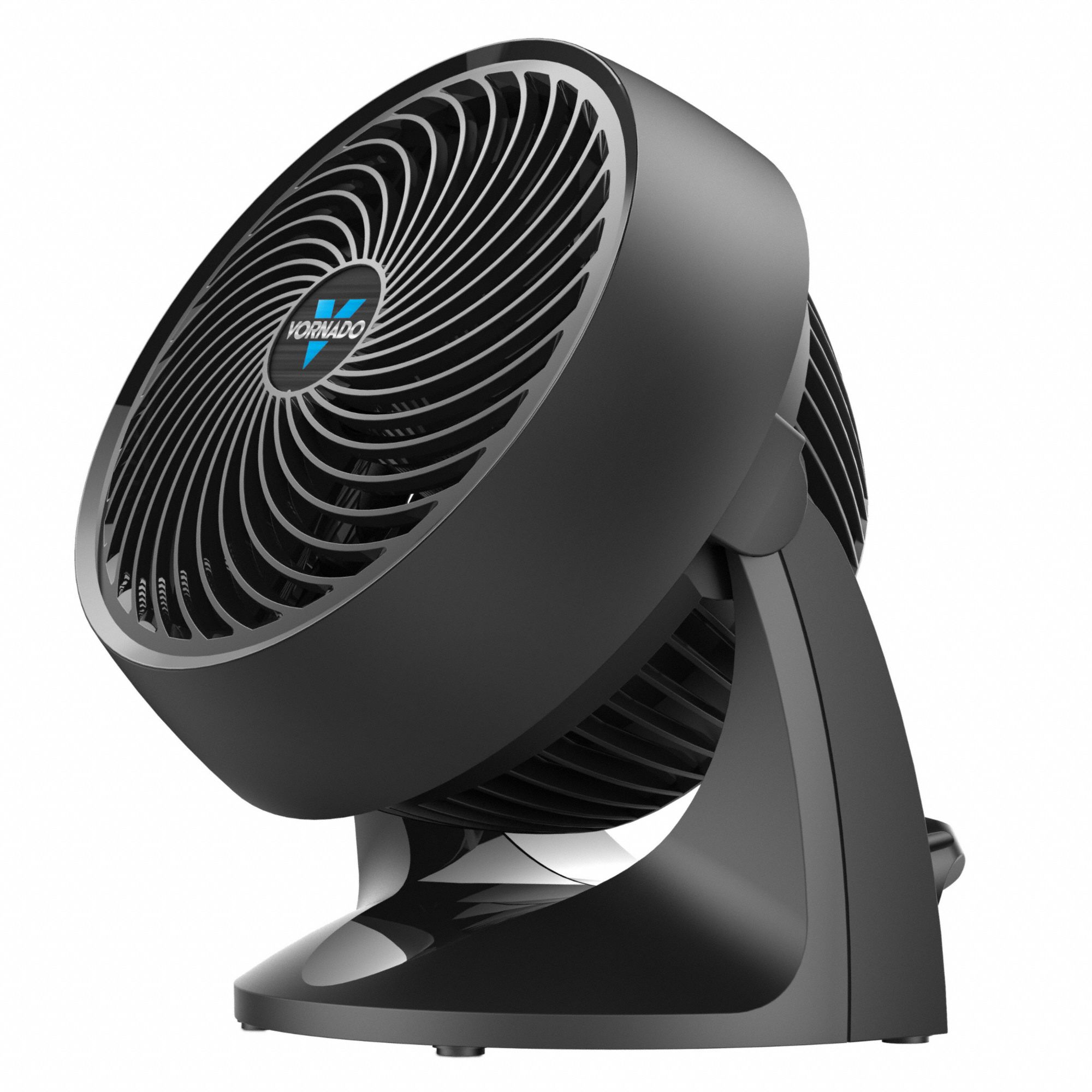 VORNADO Circulating Fan: 7 3/16 in Blade Dia, Non-Oscillating, 3 Speeds, 11 5/16 in Ht, 9 5/8 in Wd (MPN CR1-0116-06). Key specifications — Brand: VORNADO; Number of Speeds: 3; Product Type: Circulating Fan; Blade Material: Plastic; Voltage: 120V AC; Fan Housing Material: ABS; Application: Home and Office; Phase: Single.