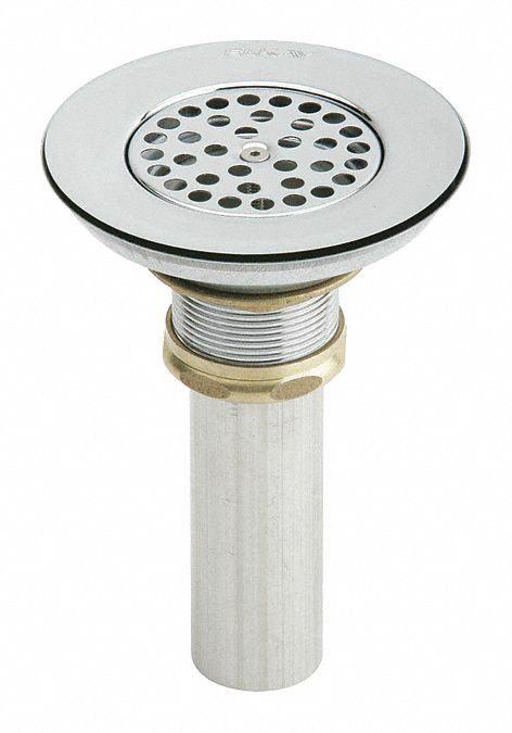 Drain 3.5 SS Vandal Rstant Grid Strainr