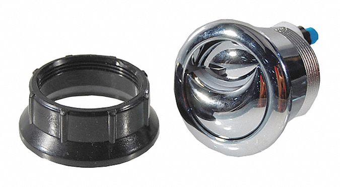 Push Button for St412M and St416M, Chrome