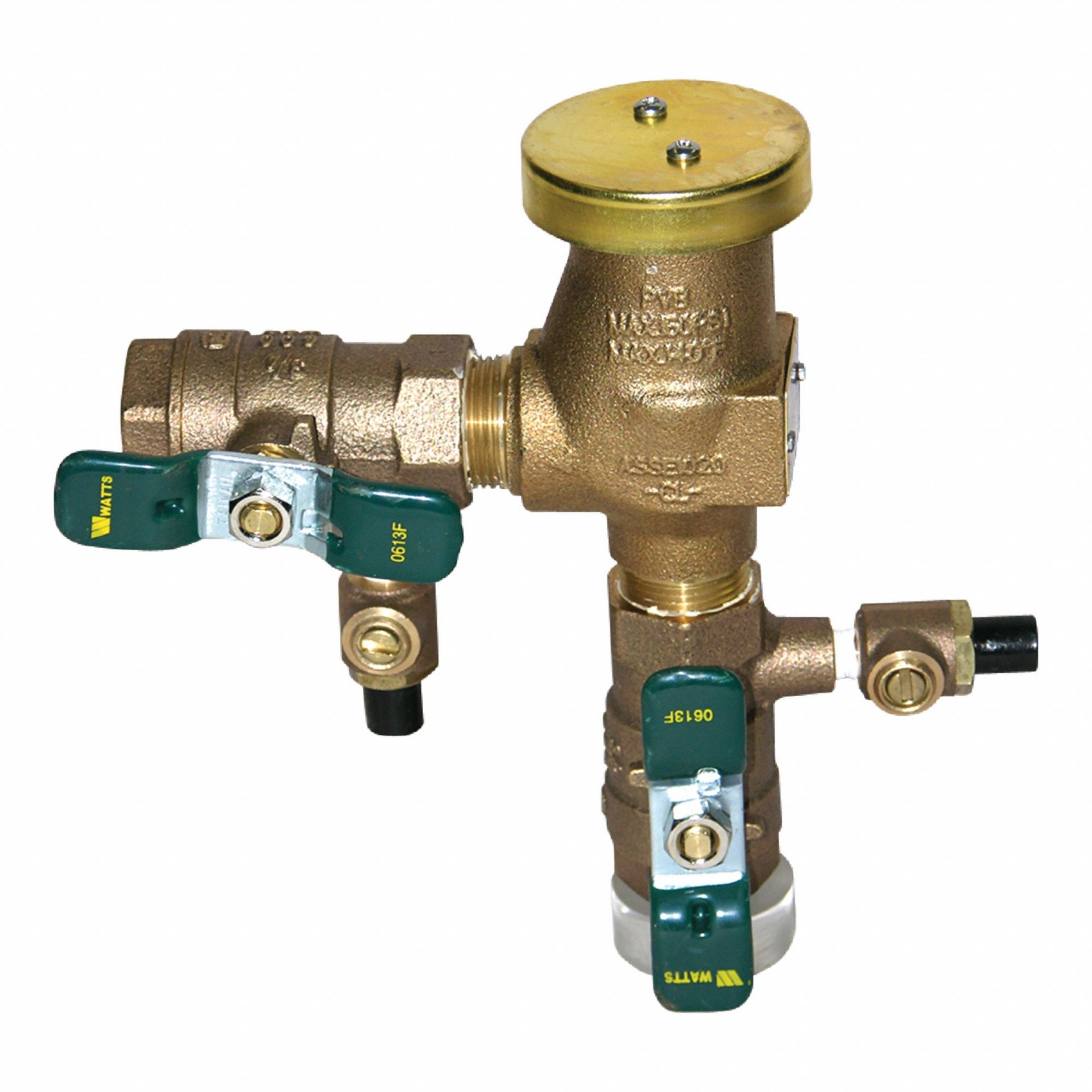 Vacuum Breaker: 1/2 800M4-QT, FNPT x FNPT, For Water Media, 33°F – 140°F, High Health Hazard