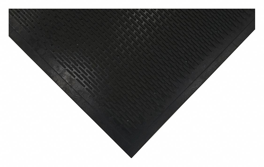 49Y304 - Antislip Floor Mat Black 3ft. x 10ft.