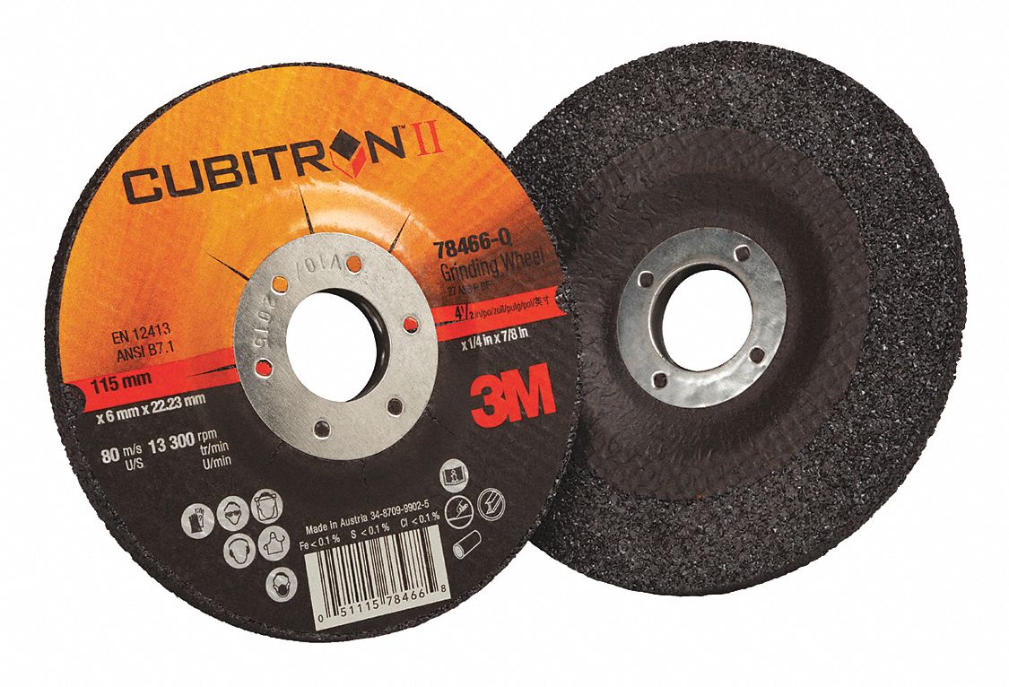 3M CUBITRON II, Type 27, 4 1/2 in x 1/4 in x 7/8 in, Depressed 