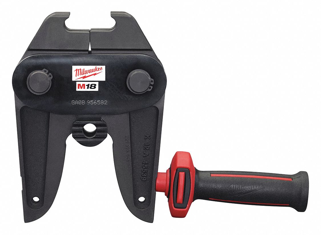 MILWAUKEE Press Ring Jaw Use with Grinnell(R) GPress(R), Use with Stainless Steel Pipe/Tubing