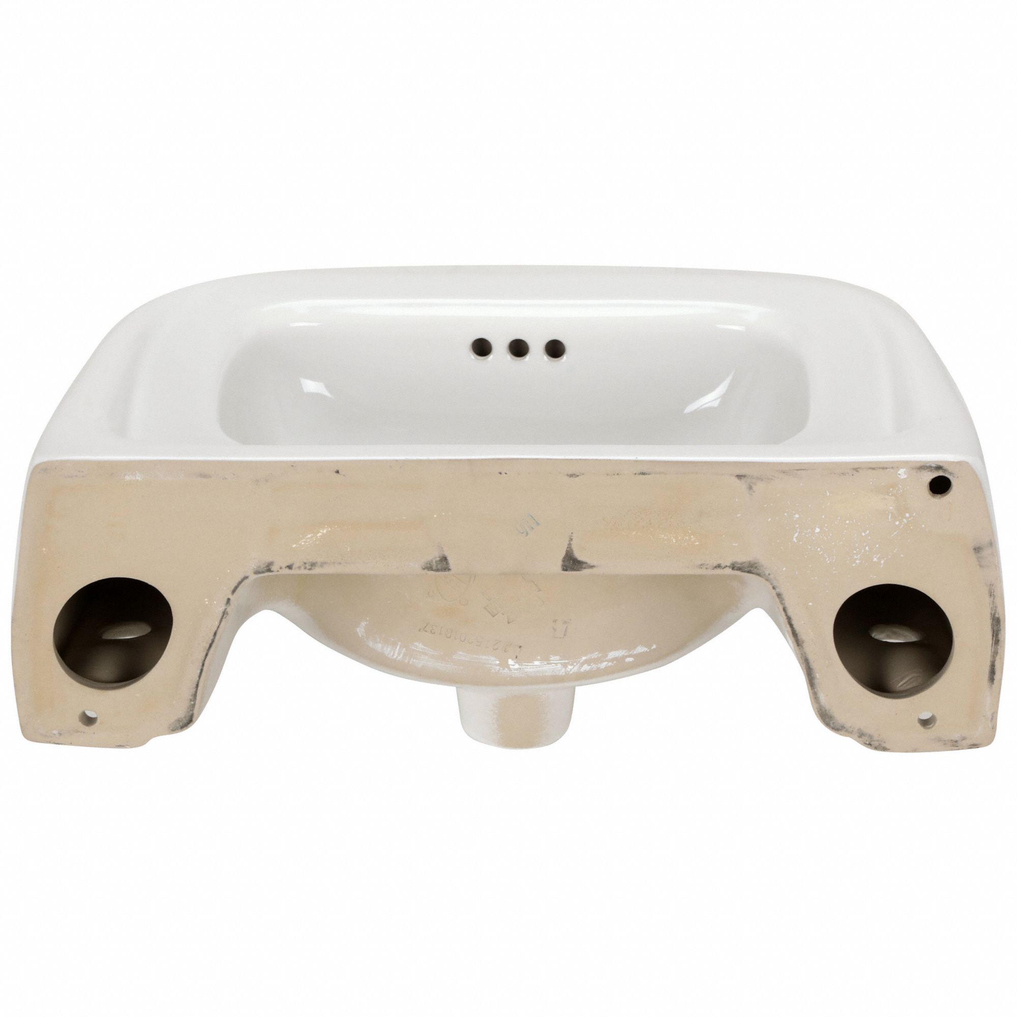 ZURN Lavatory Sink Zurn, Z5340 Series, White, Vitreous China, 20 in
