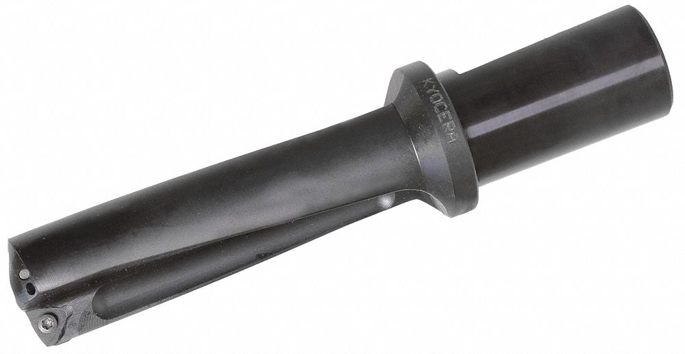 Indexable Insert Drill: 1 in Max. Drill Dia., 3xD, 1 in Shank Dia., Steel