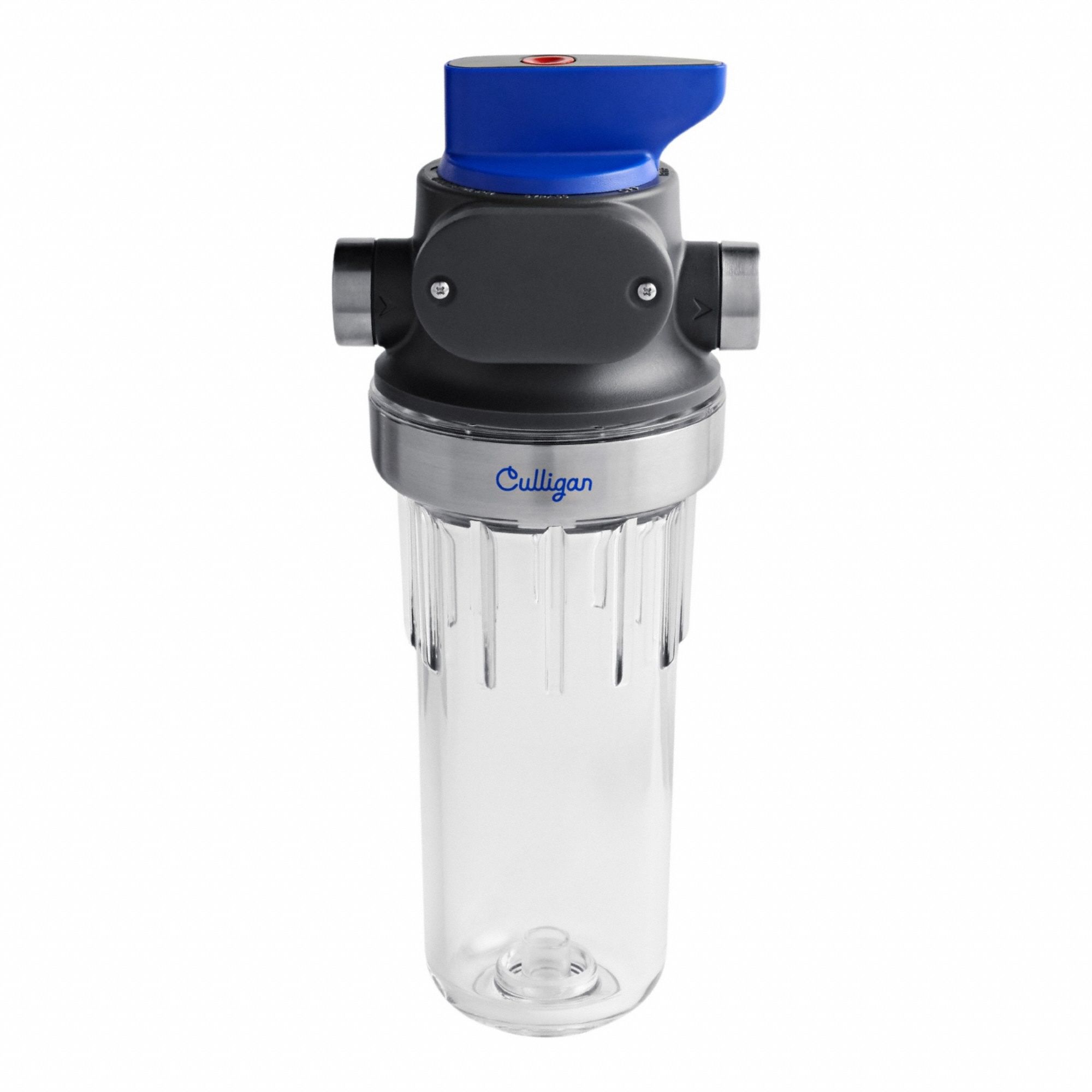 Water Filtration System: 5 micron, 4 gpm, 3/4 in, NPT, 6 1/2 in Overall Wd