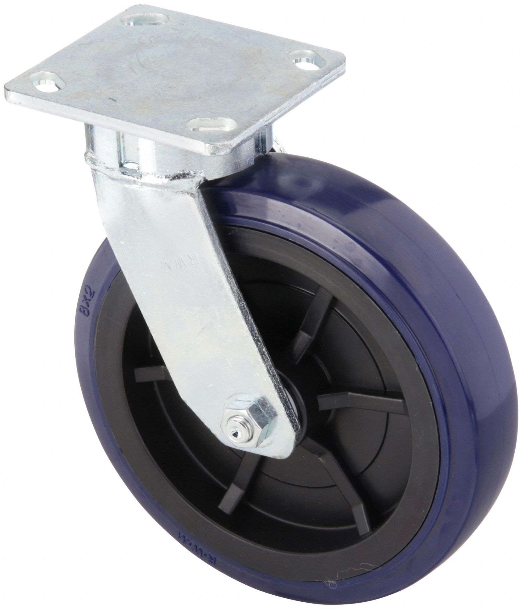 RWM, 6 in Wheel Dia., 900 lb, Kingpinless Plate Caster 53CG5665UPC