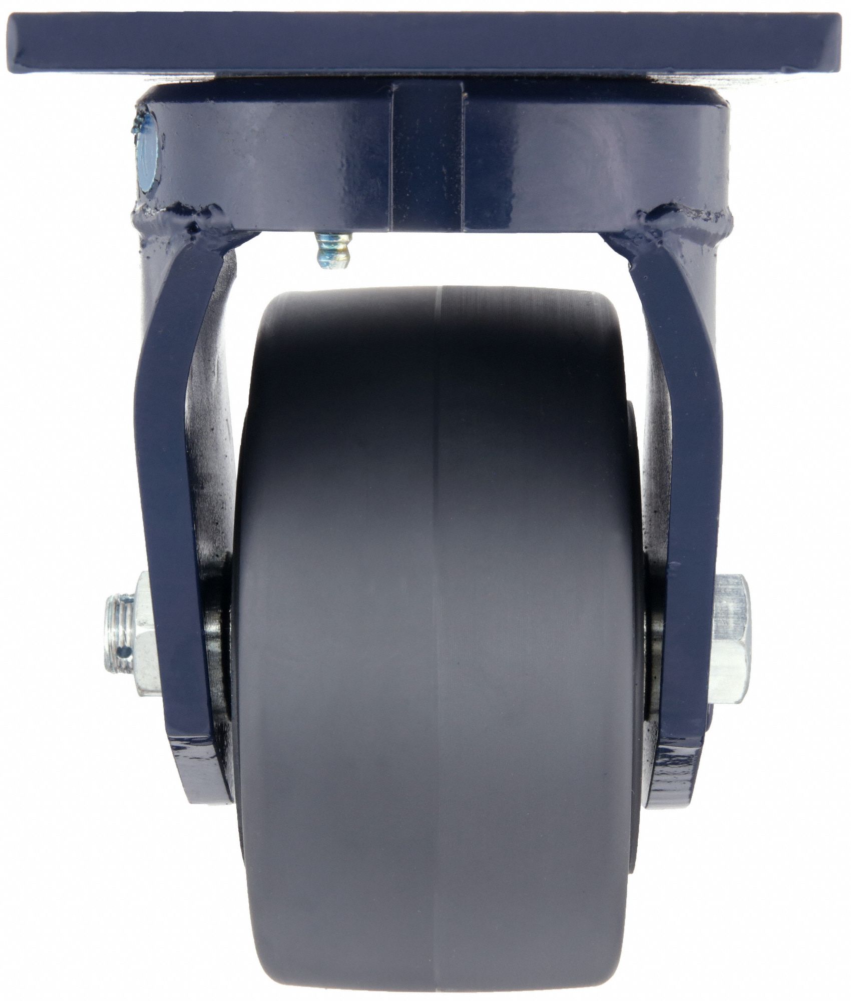 RWM Kingpinless Plate Caster 8 in Wheel Dia., 7000 lb, 10 1/2 in