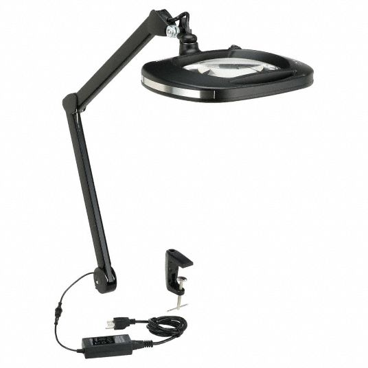 Ikonna LED Magnifying Lamp - 5 diopter 6in diameter lens