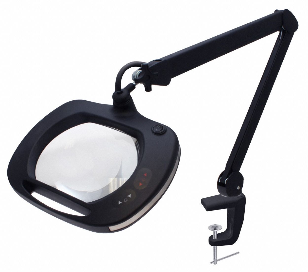 LUMAPRO Lámpara de Escritorio con Lupa LED Aumento 1.75 Negro - Lámparas  con Lupa - 10C905