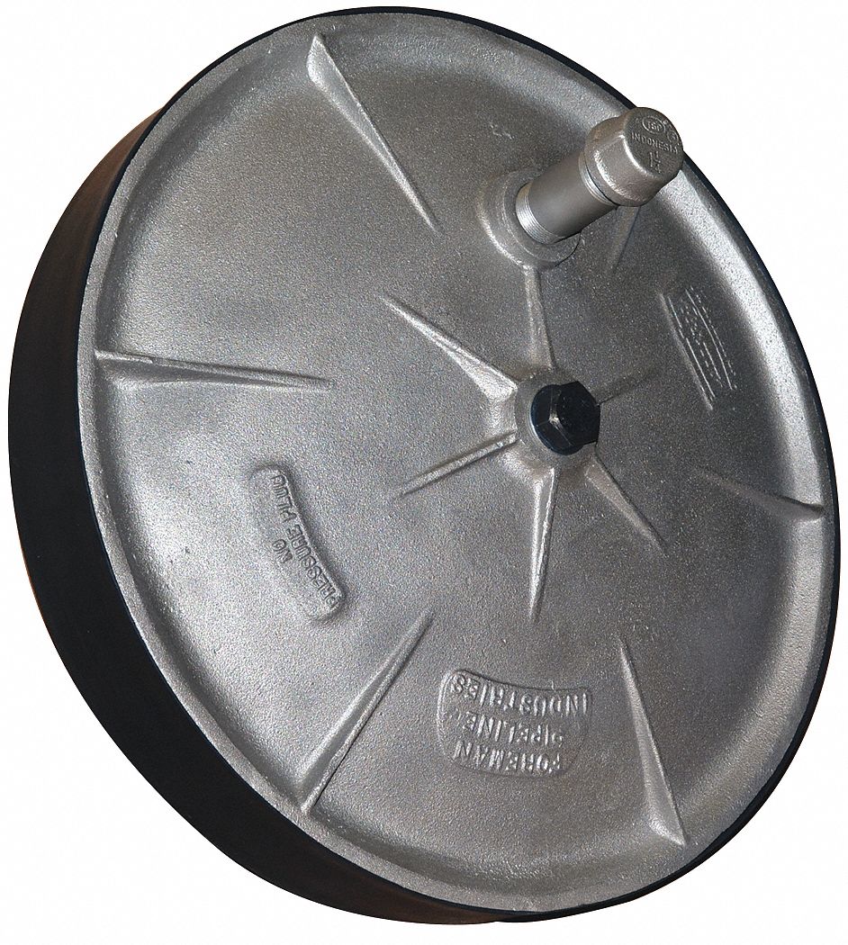 24 in Mechanical Pipe Plug, Aluminum, Neoprene Rubber