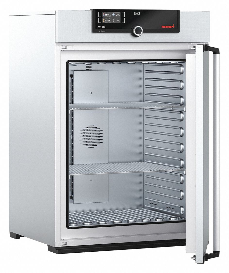 Universal Oven: Forced Air, 9 cu ft Capacity, 300°C Max Temp, 3, 400 W Watt, +/-1.8°C, Oven