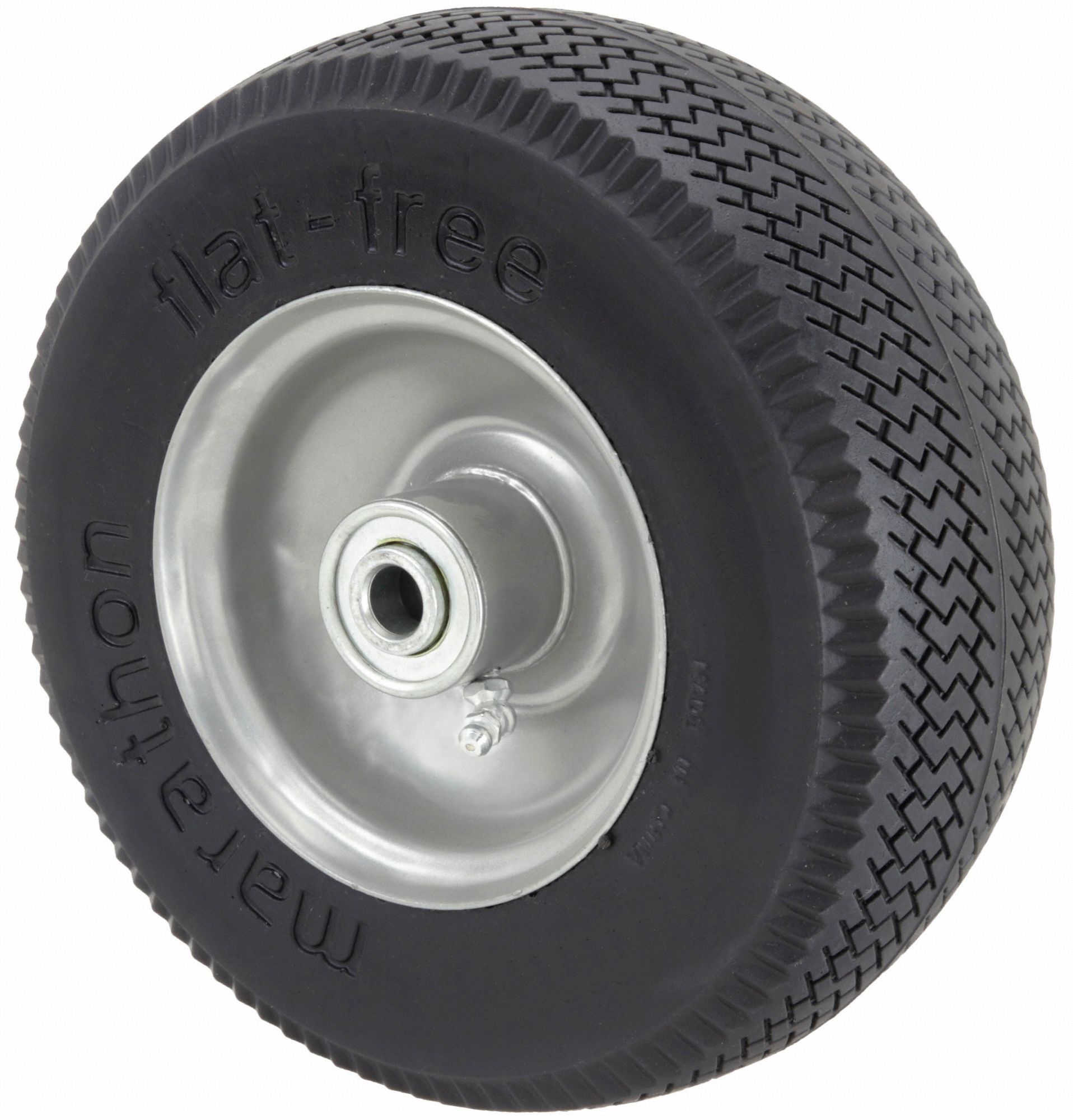 FLAT-FREE WHEEL,3",200 LB.