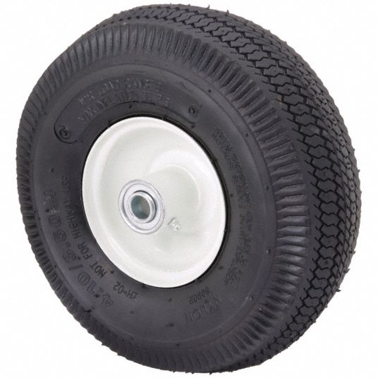 Non-marking Gray Tire, size 4.10/3.50-4