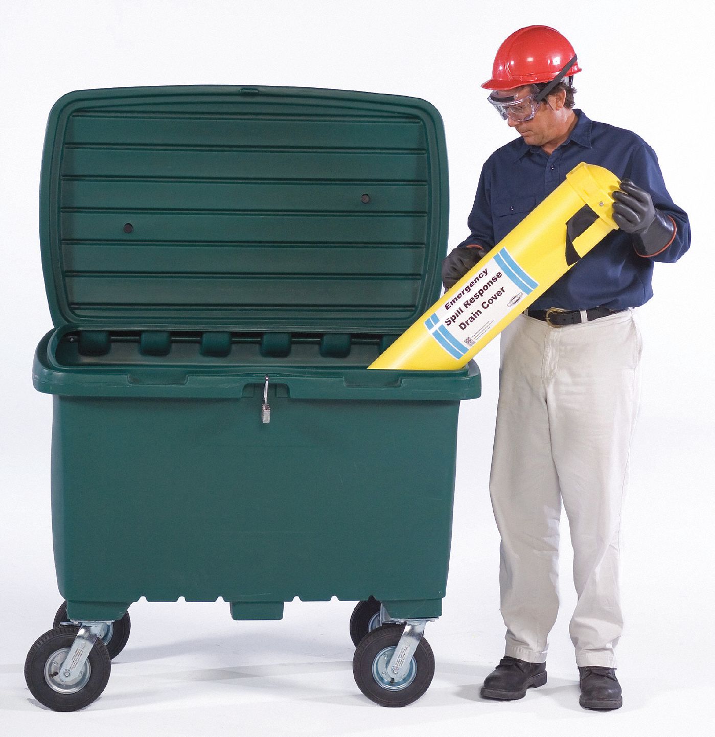 ULTRATECH Bin, Orange, 48" L 53CP50867 Grainger