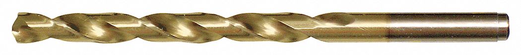 JOBBER LENGTH DRILL BIT, 15/32 IN DRILL BIT SIZE, 4-5/16 IN FLUTE L, COBALT