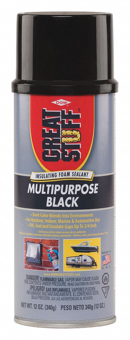 GREAT STUFF Insulating Spray Foam Sealant: 1 Components, 12 oz Size