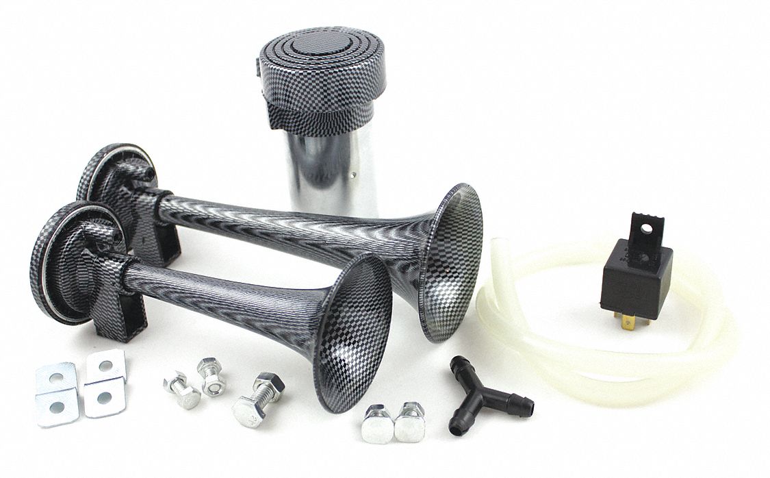 FIAMM Dual Trumpet Horn Kit, Air, 71/2" L 53CU6766023 Grainger