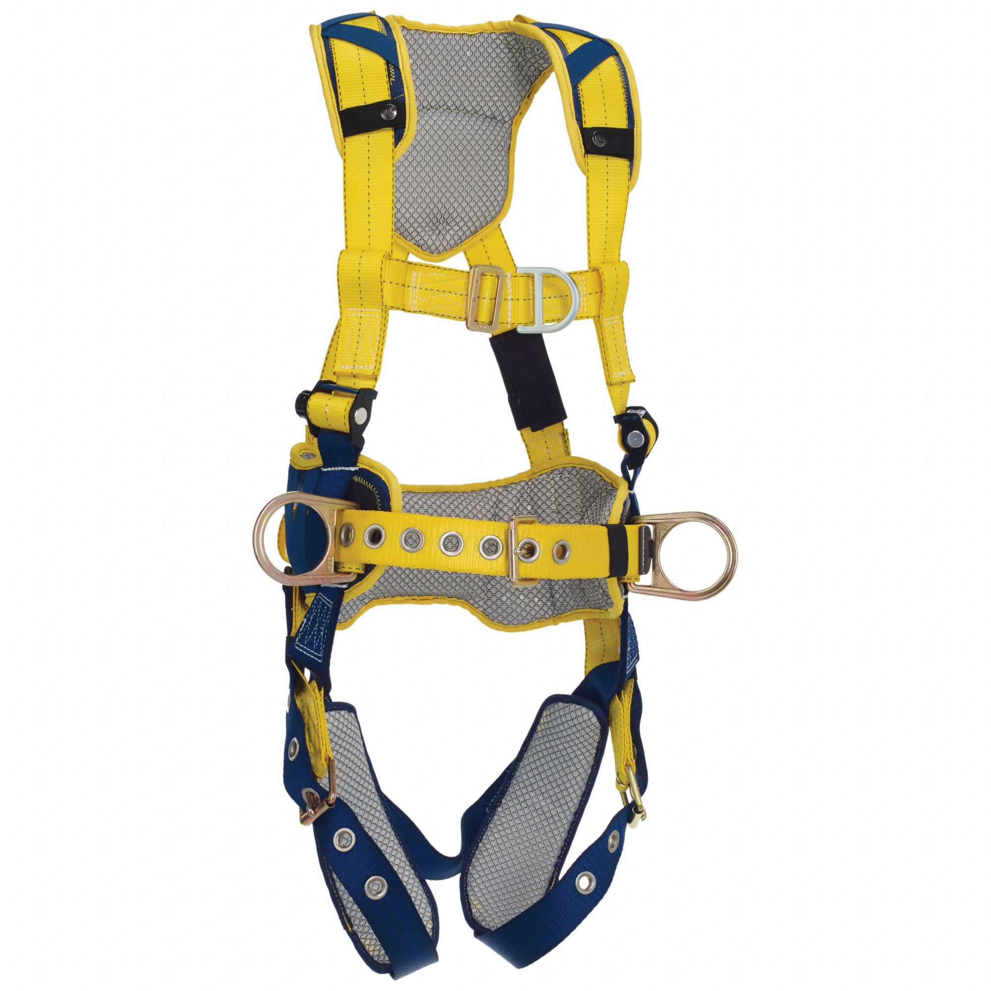 3M DBI-SALA, Vest, Mating / Tongue Buckles, Full Body Harness - 53CV01 ...