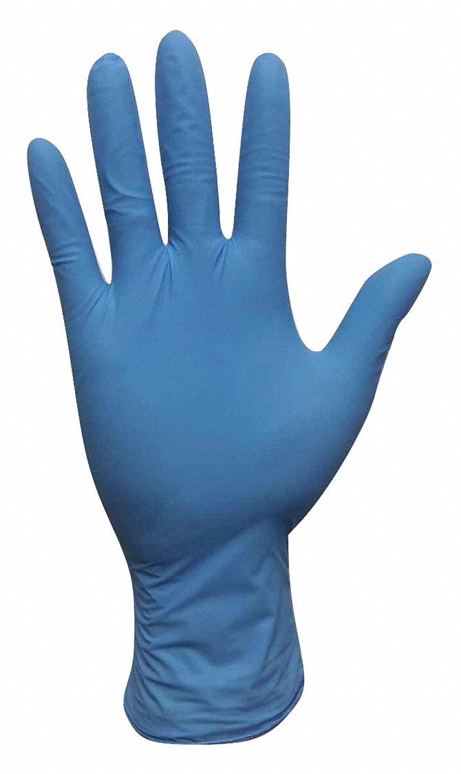 DISPOSABLE GLOVES,NITRILE,XL,PK100