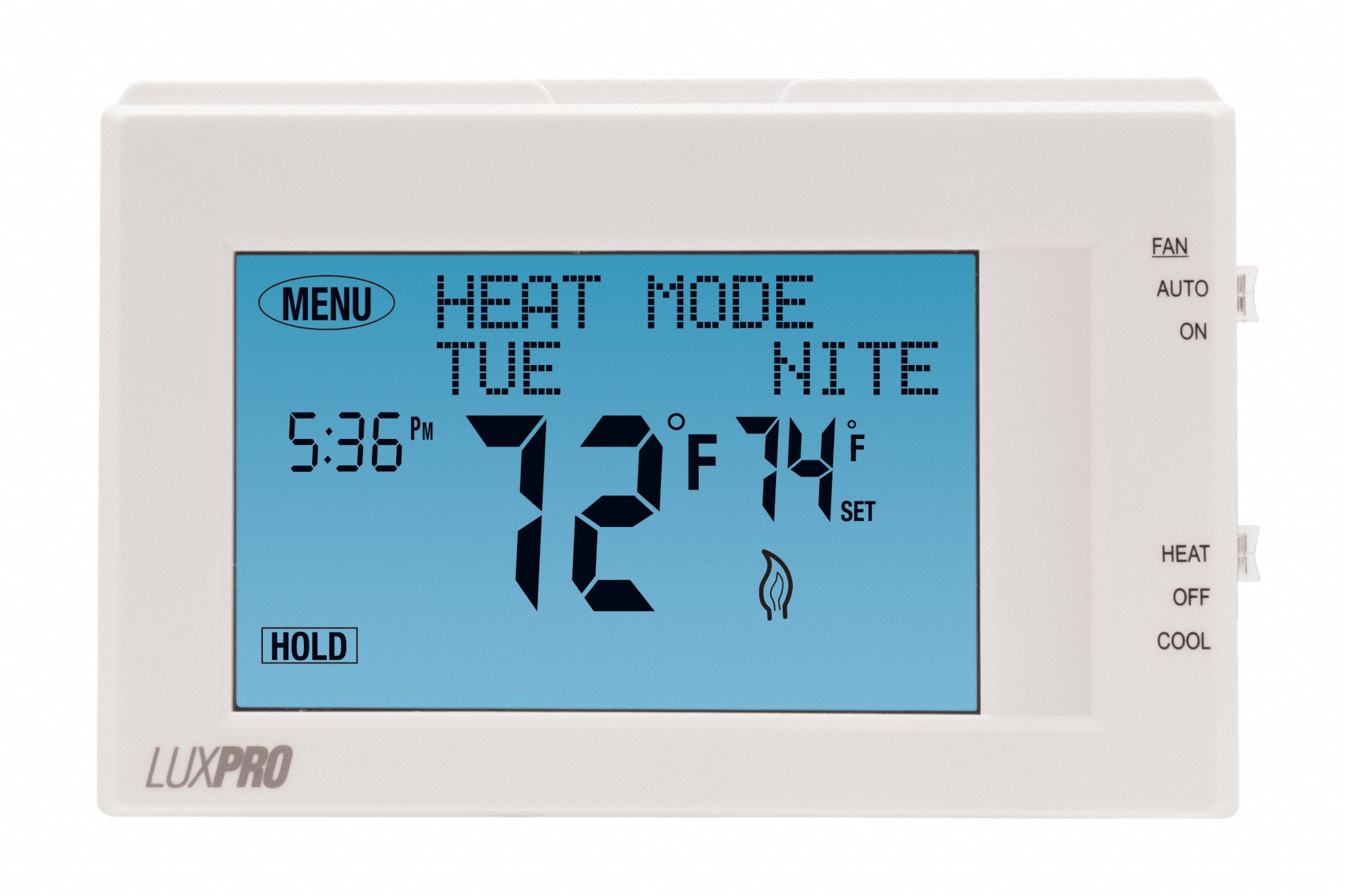 Lux Thermostat, Stages Heat 2, Stages Cool 2 - 53cv78