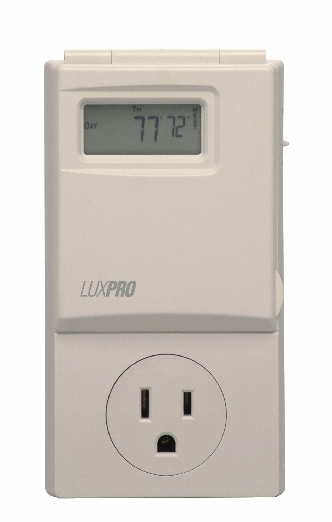 LUX Portable Heating and Cooling Thermostat Heat and Cool 53CV88PSP300 Grainger