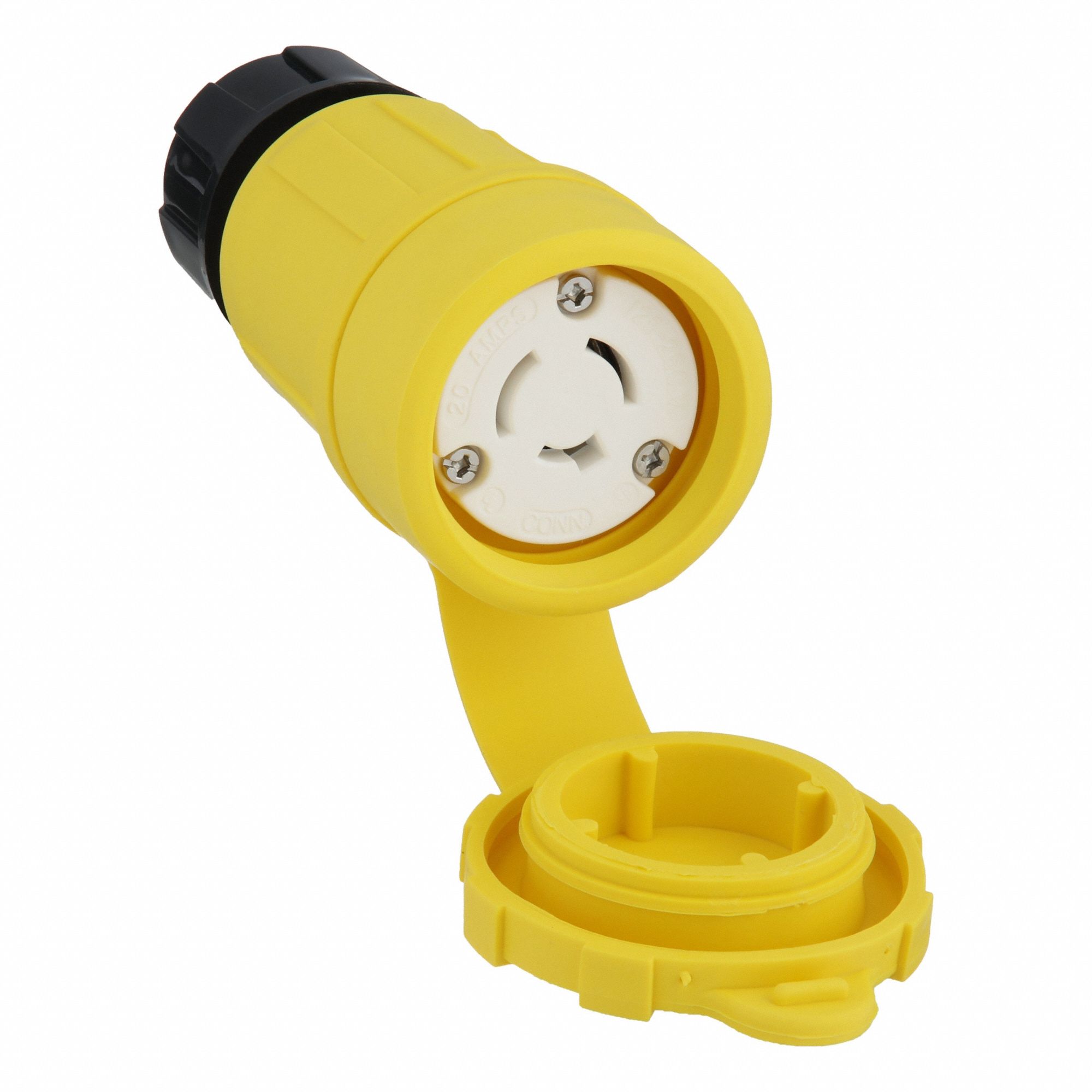 LEGRAND, Non-NEMA, Yellow, Locking Connector - 53CX50|27W08 - Grainger
