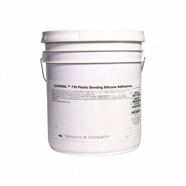 Sealant, Silicone Base, White, Pail