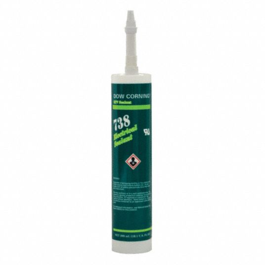 DOW CORNING White Sealant, Silicone, 10.1 oz 53DC871954083 Grainger