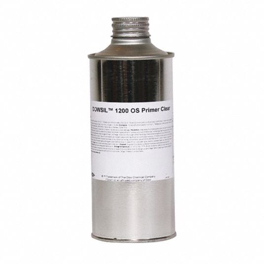 DOW CORNING Clear Prime Coat Sealant, Silicone, 11 oz 53DC894099614
