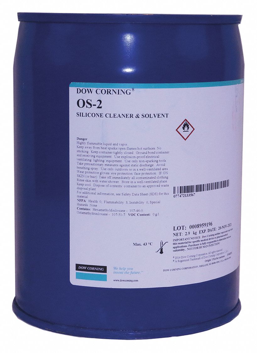 DOW CORNING Blue Cleaner Sealant, Silicone, 102.2 oz 53DC913164870