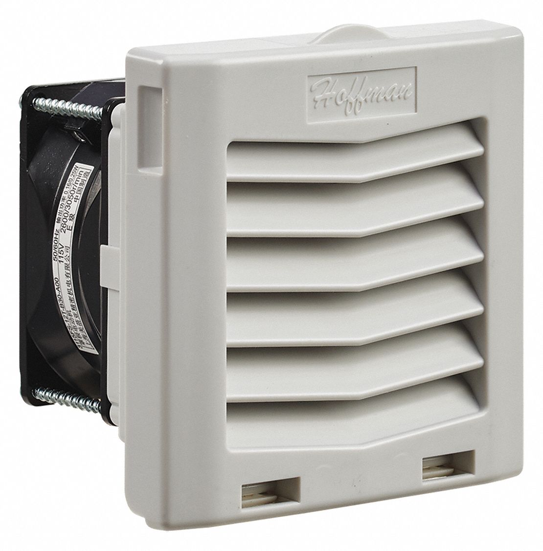 HOFFMAN, 4 27/64 in Ht, 3 5/8 in Dp, WetLocation Square Axial Fan