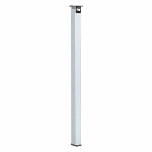 DETEX, 2 in Lg, 3 in Wd, Door Mullion - 54PC41|90KR x 8FT - Grainger