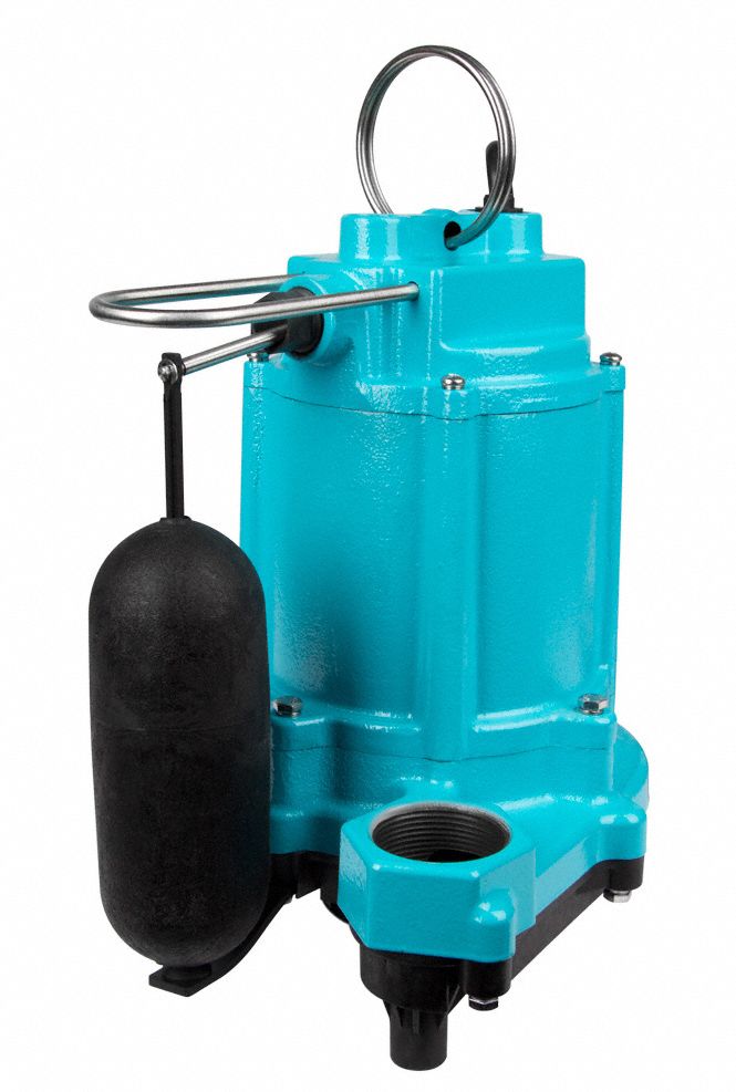 LITTLE GIANT Submersible Sump Pump 1/3, Vertical Float, 50 gpm Flow