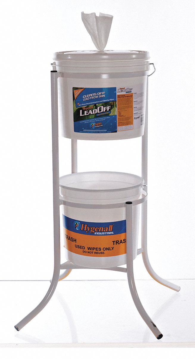 HYGENALL LEADOFF, Bucket, 500 Wipes per Container, Lead Removing Wipes