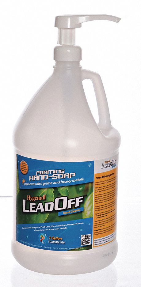 Hand Cleaner: Foam, Pump Bottle, 1 gal, Fresh, Hygenall Hexoff Series, 4 PK